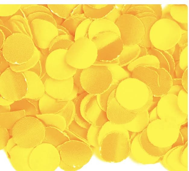 Zakje confetti geel (TT)