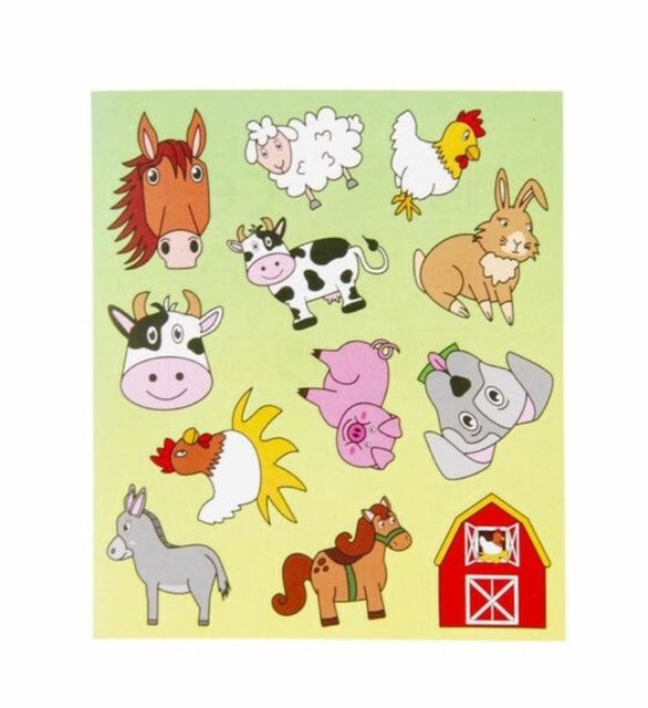 Fun stickers Boerderij