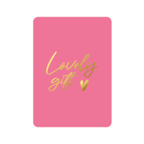 Kaart lovely gift