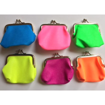 Portomonnee knip neon