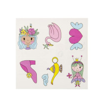 Prinses tattoo velletje