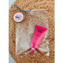 Kadosetje - Bij jou was ik in goede handen - handcreme knalroze
