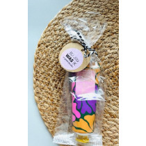 Kadosetje - Bij jou was ik in goede handen - handcreme bloemen warme kleuren