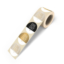 Stickermix Van Sint voor: (goud/wit/zwart) 12 stuks