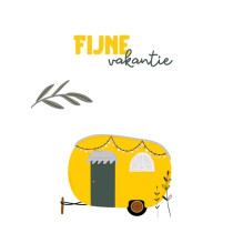 Kaart - Fijne vakantie caravan (LV)