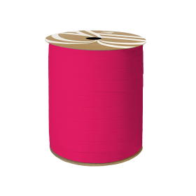 Paperlook lint knalroze 5 meter