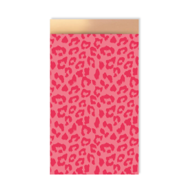 Kadozakje Cheetah Pink 12 x 19 cm 5 stuks