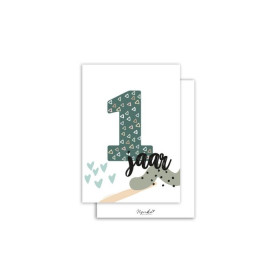 Kaart | 1 jaar - jongens (NO)