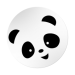 Sticker Panda 10 stuks (EG)
