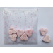 Trakteerzakje met roze stipjes 5 stuks